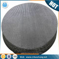 Multicamadas de alta qualidade sinterizado 1 2 5 8 10 15 20 25 micron disco de filtro de aço inoxidável